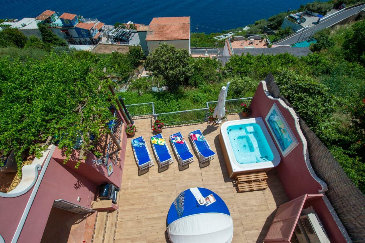 Palazzo Rocco Villa Sunshining In Love 普莱亚诺 外观 照片